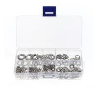 304 Stainless Steel Star Lock Washers 300pcs External Teeth