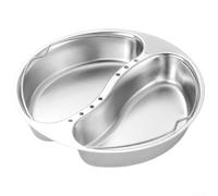 304 Stainless Steel Steamer Tray 19.5cm Multi-Compartment(A)