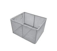 304 Stainless Steel Sterilization Basket for Surgical Instruments, Disinfection Tray for Ophthalmic & ENT Tools, Cleaning Case 11.8x10x5.9in