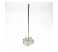 304 Stainless Steel Stirring Rod, Lab 304 Stainless Steel Dispersion Disk With Stirring Rod Set Multiple Sizes(60mm disk with rod)