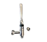 304 Stainless Steel Stout Beer Faucet, Nitro Coffee Faucet for Cold Brew Coffee & Nitro Beer, Keg Beer Tap for Kegerator, Draft Beer Faucet with Restrictor Disc, Homebrew Beer Tower Tap