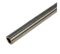 304 Stainless Steel Straight Pipe, Length 25cm Stainless Steel Round Capillary Metal Tubing 1pc(0.6x0.1mm)