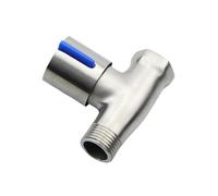 304 Stainless Steel Straight-Way Valve Water Stop Triangle Valve Inner and Outer Wire 1/2' for Water Pipe CBQZCHWDKT