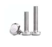 304 Stainless Steel T-shaped Mold Slot Pressure Plate Square Screw Bolt - M5 M6 M8 M10 M12 (1/2/3/5/10 Pcs)(60mm,3Pcs M8)