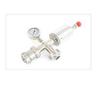 304 Stainless Steel T-Type Exhaust Valve, Automatic Pressure Relief Exhaust Valve, Sanitary Safety Valve