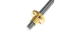 304 Stainless Steel T10 Screw 8mm for Printers and Engraving Machines(300mm with Nut)