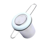 304 Stainless Steel Tea Filter Removable Design Folding Handle Brewing Basket with Lid Coffee Food Grade Tea Infuser