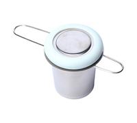 304 Stainless Steel Teas Filter with Detachable Designs Folding Handle Brewing Basket with Lid for Coffee Portable Teas Filter
