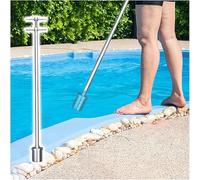 304 Stainless Steel Telescopic Water Sampler - 100/200/500ml Capacity Options, Cup Sampler With Push-Type Design & Depth Scale For Pools, Rivers, Lakes & Ponds(1.5M,200ml)