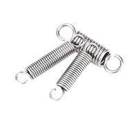 304 Stainless Steel Tension Spring 6 mm Outside Diameter, Extension Spring with Open Dual Hook 40 mm Length, 5 Pcs