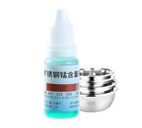304 Stainless Steel Test Liquid,12ml Detection Rapid Analysis Liquid - Metal Identification Solution, for Cookware Cutlery Laboratory