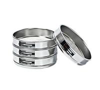 304 Stainless Steel Test Sieve - 20 cm Diameter, 14-200 Mesh, Durable Chromed Frame 1pcs(14 mesh)