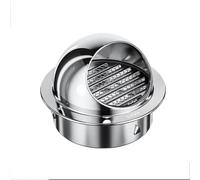 304 Stainless Steel Thickened Exterior Wall Hood Is Thick, Stainless, Non-deformable, Exhausts Smoothly, Windproof And Rainproof Exhaust Hood 1 Piece(170mm (6.7 inches))