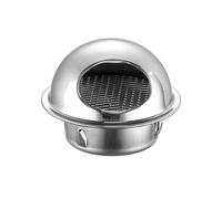 304 Stainless Steel Thickened Exterior Wall Hood Is Thick, Stainless, Non-deformable, Exhausts Smoothly, Windproof And Rainproof Exhaust Hood 1 Piece(60mm (2.4 inches))