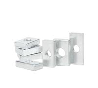 304 Stainless Steel Thin Square Slider Block Nuts