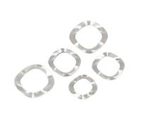 304 Stainless Steel Three Wave Spring Washers M3 To M51 Pack Of 5 10 Or 50 pcs(10pcs M31x39x0.4)