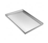 304 Stainless Steel Tray, Rustproof Utility Drip Pan with Raised Edges for Kitchen, Bathroom, Coffee Station & Counter Organizer(60x50cm/24x20")