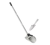 304 Stainless Steel Treasure Tool for Sand Soil Sifting in Various Conditions Feature Antislip Grip Lightweight Gold Prospecting Scoops