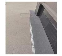 304 Stainless Steel Trench Drain Kit, Narrow Linear Channel Drain Grate Cover, Rectangular Shower Drain, Outdoor Sidewalk Bath Floor Drainage Kit(100x6x3cm)