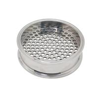 304 Stainless Steel Tri-Clamp Filter Plate,1.5" to 12" Sanitary Ferrule Filter for Homebrew & Beer Production(K64mm(2 Inch TC))