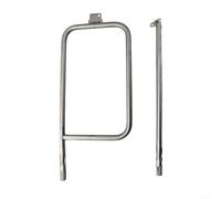 304 Stainless Steel Tube Burner Replacement, For Weber Q300 Q320 Q3000 Q3200 Gas Grill, Burner Set With Installation Hardware, Heat-Resistant BBQ Parts(A)