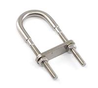 304 Stainless Steel U Bolt Set Marine Boat Deck Hardware M10x130
