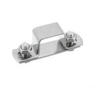 304 Stainless Steel U Shaped Connector Bracket Clamp 25mm x 25mm Heavy Duty Pipe and Cable Support Fitting Resistant U Bracket for Home Improvement(0)