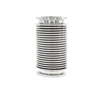 304 Stainless Steel Vacuum Bellows Hose - KF16/25/40/50 Flange, 100-3000mm Length, Flexible Expansion Tube Fitting (1 Piece)(KF50,L=400mm)