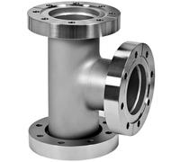 304 Stainless Steel Vacuum Tee Fitting, 2.12" CF Flanges, UHV Rotatable, 1pcs(CF160)