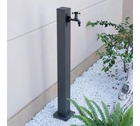 304 Stainless Steel Vertical Garden Water Column, Courtyard Faucet Post, Decorative Water Feature Fountain Dispenser for Irrigation and Watering
