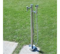 304 Stainless Steel Vertical Garden Water Column Faucet - Outdoor Decorative Fountain & Water Dispenser for Irrigation Washing & Landscape Enhancement