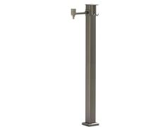 304 Stainless Steel Vertical Garden Water Column, Outdoor Water Fountain Courtyard Hydrant Retro Post Faucet, Garden Hose Holder with Brass Faucet,freestanding Antifreeze