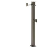 304 Stainless Steel Vertical Garden Water Column, Outdoor Water Fountain Courtyard Hydrant Retro Post Faucet, Garden Hose Holder with Brass Faucet,freestanding Antifreeze