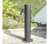 304 Stainless Steel Vertical Garden Water Column with Freeze Crack Protection Outdoor Yard Hydrant Fountain Beauty Comes