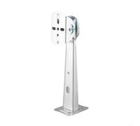 304 Stainless Steel Wall Mount Bracket for Security Camera Robust Weatherproof Surveillance Support IP Dome Camera Fixture Long Reach Arm Silver