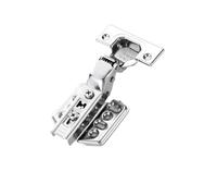 304 Stainless Steel Wardrobe Cabinet Door Hinge Hydraulic Damper Buffer Soft Close Silent Wardrobe Door Hidden Hinge(Olive Green)