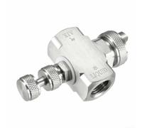 304 stainless steel water gas mixing atomizer Space Dust Control with Air Atomizing Nozzle 14BSPT Misting Spray Tip