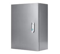 304 Stainless Steel Waterproof Electric Enclosure Box WallMounted with Lock & Grounding Secure Recessed Door Panel Ideal for Outdoor Projects (60x50x20cm)