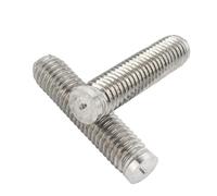 304 Stainless Steel Weld Studs For Capacitor Discharge Welding Spot Welding Screws Welding Nails M3 M4 M5 M6 M8 M10(M4x10(50pcs))