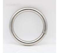 304 Stainless Steel Welded Round Ring 170-250mm Outer Diameter, 8mm Thickness 1pcs(8x200mm)