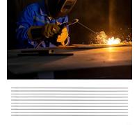 304 Stainless Steel Welding Wire for TIG Welding, 1.6/2.0/2.5/3.2mm Spatter-Resistant & Smooth Feeding, Silver Metal Argon Welding Rods(1.6MM)