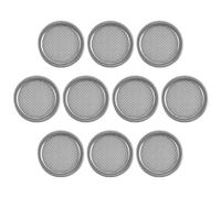 304 Stainless Steel Wire Mesh Filter Discs 10-Pack, 14mm Fine Mesh Strainer for Multiple Applications