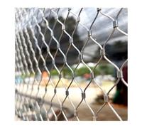 304 Stainless Steel Wire Mesh - Flexible & Fencing Netting Multi-Strand Braiding All-Weather Resistant High Load Capacity (5ft x 16.4ft) - Ideal for Various Applications