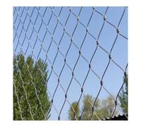 304 Stainless Steel Wire Mesh Flexible Heavy-Duty Fencing Netting Multi-Stranded Braided Design & Strong Ideal for Agricultural and Garden Use (30m x 2.5m/98.4ft x 8.2ft)