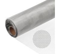 304 Stainless Steel Wire Mesh Roll 1 Metre x 300mm, Rodent mesh/Metal Mesh/Window Screen Mesh, Prevent Mouse Snakes Hornets Rodents Entering,Easy to Cut and Make Straight, Never Rust