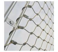304 Stainless Steel Wire Rope - Flexible Metal Mesh for Safety Fences Balcony & Stair Fall Protection Pet Barrier Strong Outdoor Use