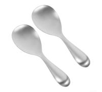 304 Steel Rice Serving Spoon Non-Scratch Cookware Safe | Non-scratch for surface, protects non-stick pots, smooth edges, for ideal for cookware surfaces, durable