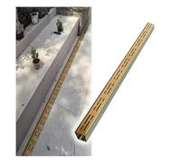 304 SUS Trench Drain System with Grate Cover for Driveway, Garage, Patio,1pc(Gold,10x5cm/3.9x2in)