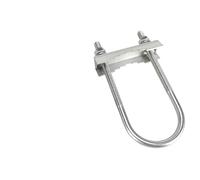304 U Bolts Heavy Duty Anti-rust Mast to Mast Mount Bracket Kit for Tv,cb | 304 U Bolts Heavy Duty Anti-rust Mast to Mast Mount Bracket(2-M6x27x75mm-1DT)