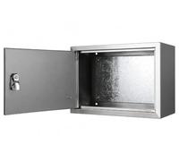 304 Waterproof Electrical Junction Box, IP65 Outdoor | Wall Mounted Enclosure with Key Lock for Secure Outdoor WiFi and Lighting Installation